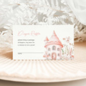 Sprookje en Wildbloemen Luier Raffle Informatiekaartje