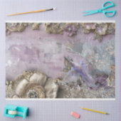 Sprookje Fantasia Majestic Vogel Lavendel Blauw Tissuepapier (Craft)