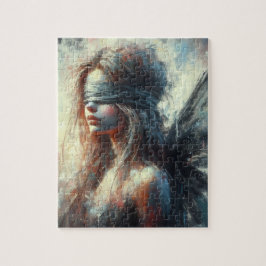 Sprookje in een blinddoek legpuzzel