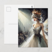 Sprookje in een Mode Show Waterverf Briefkaart (Voorkant / Achterkant)