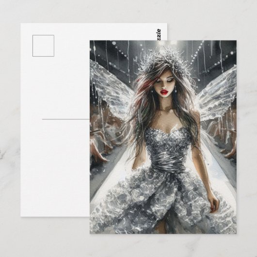 Sprookje in een Mode Show Waterverf Briefkaart (Voorkant / Achterkant)