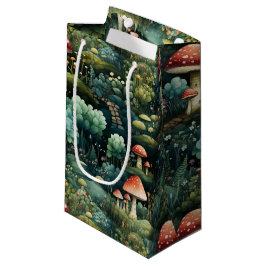 Sprookje in Fairyland Mushroom House Groen Sinaasa Klein Cadeauzakje