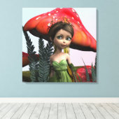 Sprookje in het bos canvas afdruk (Insitu (Houten vloer))