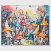 Sprookje in het sprookjesland inpakpapier (Vlak)