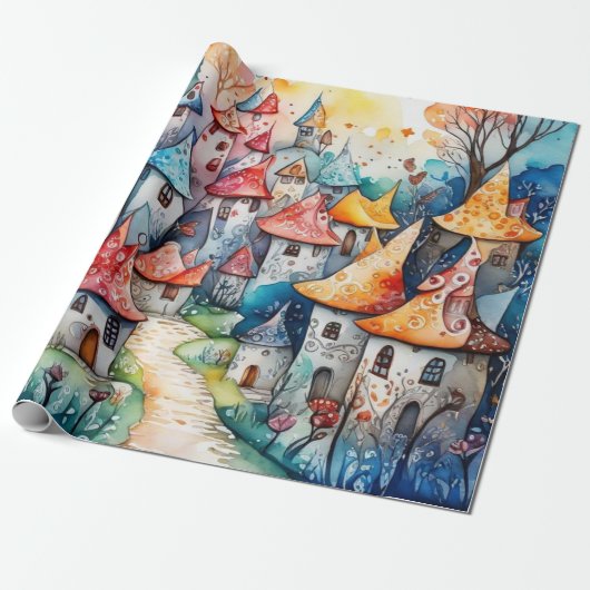 Sprookje in het sprookjesland inpakpapier (Uitgerold)