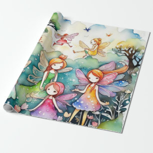 Sprookje in het sprookjesland inpakpapier