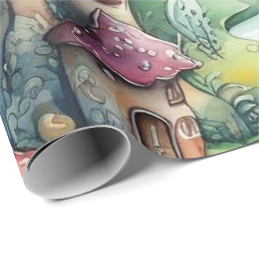 Sprookje in het sprookjesland inpakpapier (Rol Hoek)