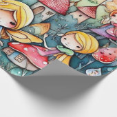 Sprookje in het sprookjesland inpakpapier (Hoek)