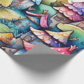 Sprookje in het sprookjesland inpakpapier (Hoek)