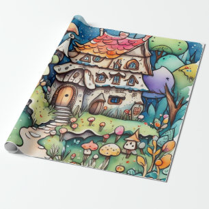 Sprookje in het sprookjesland inpakpapier