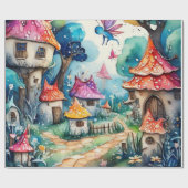 Sprookje in het sprookjesland inpakpapier (Vlak)