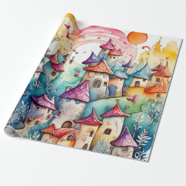 Sprookje in het sprookjesland inpakpapier