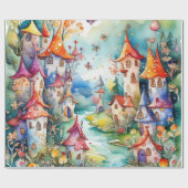 Sprookje in het sprookjesland inpakpapier (Vlak)