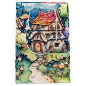 Sprookje in het sprookjesland inpakpapier medium cadeauzakje (Voorkant)