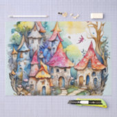 Sprookje in het sprookjesland inpakpapier tissuepapier (Craft)