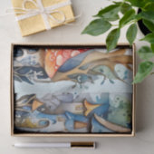 Sprookje in het sprookjesland inpakpapier tissuepapier (Geschenk)