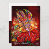 SPROOKJE IN ROOD geel groen Kaart (Voorkant / Achterkant)