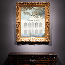  Sprookje Kasteel Bos Zitkaart Poster