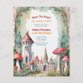 Sprookje Kasteel Bruiloft Fairycore Prinses Magic Flyer (Voorkant)