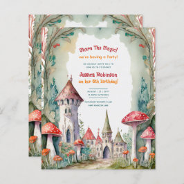 Sprookje Kasteel Fairycore Prinses Verjaardagsmeis