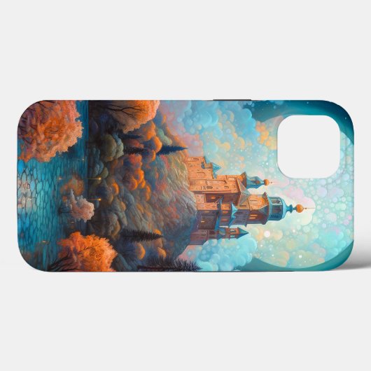 Sprookje Kasteel Fantasie Kunst Case-Mate iPhone Case (Achterkant (horizontaal))