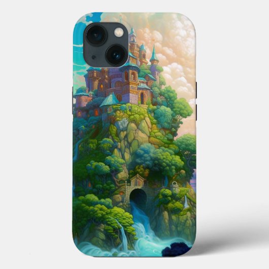 Sprookje Kasteel Fantasie Kunst Case-Mate iPhone Case (Achterkant)