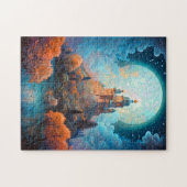 Sprookje Kasteel Fantasie Kunst Legpuzzel (Horizontaal)