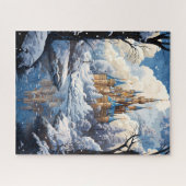 sprookje kasteel legpuzzel (Horizontaal)