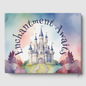 Sprookje Kasteel Party Gastenboek (Achterkant)