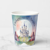 Sprookje Kasteel Party Papieren Bekers (Voorkant)