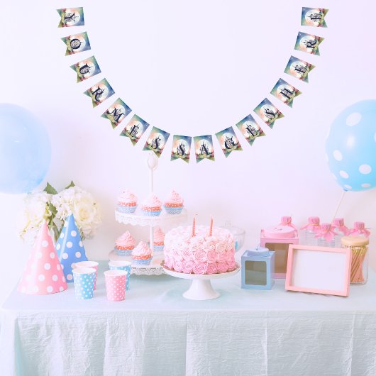 Sprookje Kasteel Party Vlaggetjes