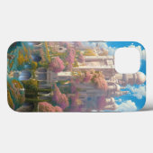 Sprookje Kasteel Roze Wit Goud Fantasy Kunst Case-Mate iPhone Case (Achterkant (horizontaal))