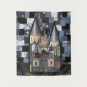 Sprookje Kasteel Tapestry Wandkleed (Voorkant)