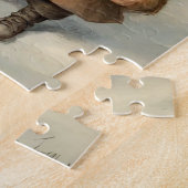 Sprookje Kerstmis Gnomen in het bos Legpuzzel (Zijkant)