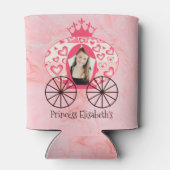 Sprookje Koninklijke Prinses Carriage Meisje Verja Blikjeskoeler (Achterkant)