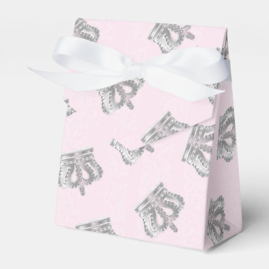 Sprookje  kroonprinses partij gunst dozen bedankdoosjes (Voorkant Zijde)