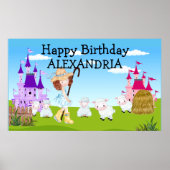 Sprookje Little Bo Peep Sheep Poster (Voorkant)