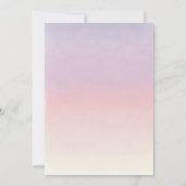 sprookje magisch koninklijk roze ooit eens kaart (Achterkant)