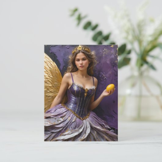 Sprookje met een ei briefkaart (Staand voorkant)