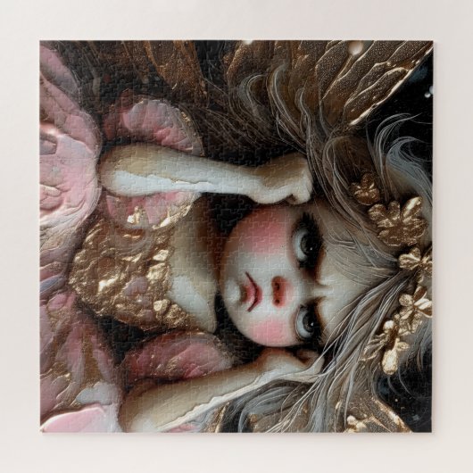 Sprookje met een houding legpuzzel (Horizontaal)