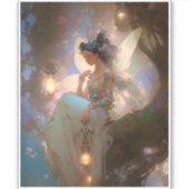 Sprookje met lantaarn sticker (Voorkant)