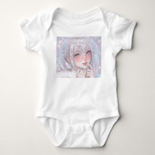 Sprookje met rijp: Schattige winterprinses & sneeu Romper