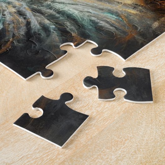 Sprookje met zwart lam legpuzzel (Zijkant)