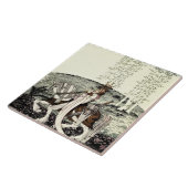 Sprookje nam haar mee naar huis Kay Nielson Tegeltje (Zijkant)