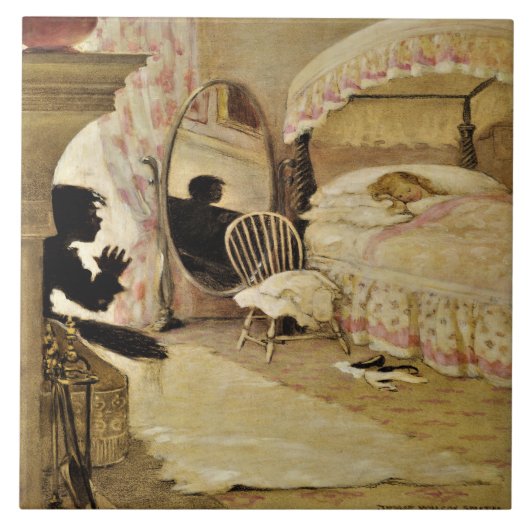 Sprookje Nee, ze kan niet vies zijn Jessie Willcox Tegeltje (Voorkant)