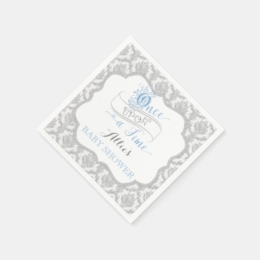 Sprookje Once Upon a Time Prince Damask Servetten (Hoek)