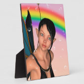 Sprookje onder Regenboog Fotoplaat (Zijkant)