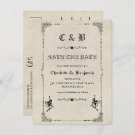  sprookje op de bruiloft aankondigingskaart