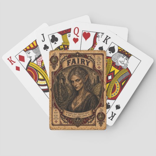 Sprookje, Oude Circusmonsters Pokerkaarten (Achterkant)