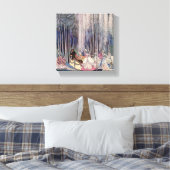 Sprookje Prinses Canvas Wall Art (Insitu (Slaapkamer))